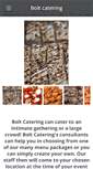 Mobile Screenshot of boltcatering.com